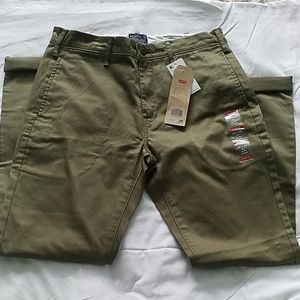 Olive green Chinos